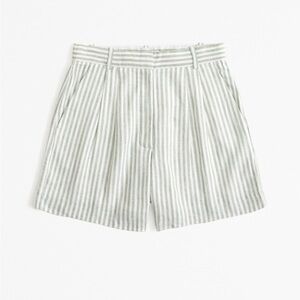 A&F Sloane Tailored Linen Blend Shorts